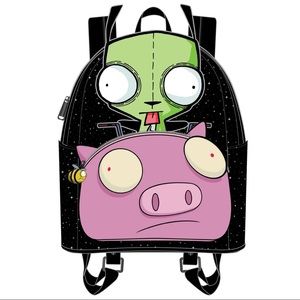 Invader Zim Gir Pig Doom Mini Backpack by Loungefly
